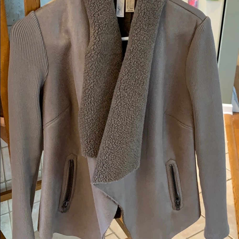 Forever 21 Faux Shearling Coat